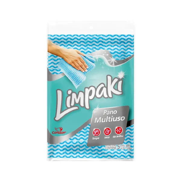 PAÑO MULTIUSO LIMPAKI 5PCS REF:1663