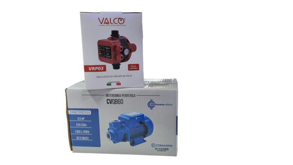 KITS MOTOBOMBA COSTENARO 1/2HP 2PCS VALCO - Imagen 5