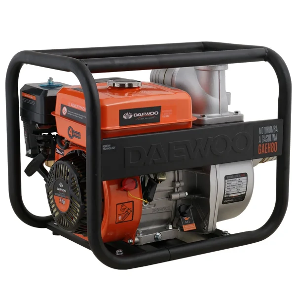 MOTOBOMBA DAEWOO 7HP 3" GAEH80 NAFTA - Imagen 6